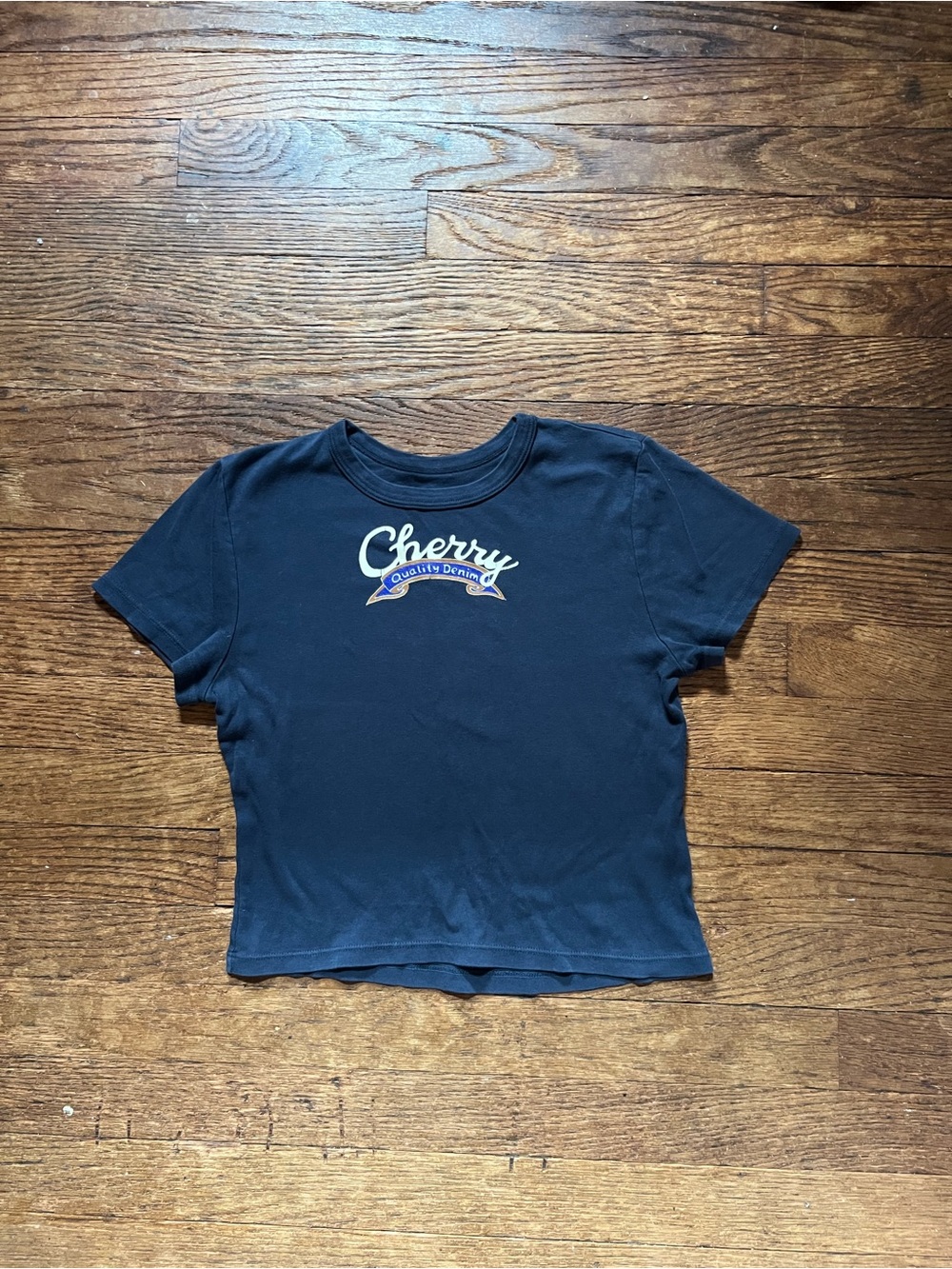 Cherry LA baby tee